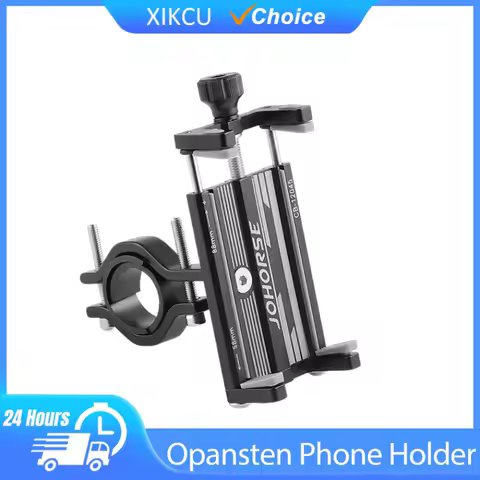 Opansten Phone Holder Motorcycle Electric Bicycle Smartphone CNC Aluminum Alloy Bracket Four Claws Bike Phone Holder