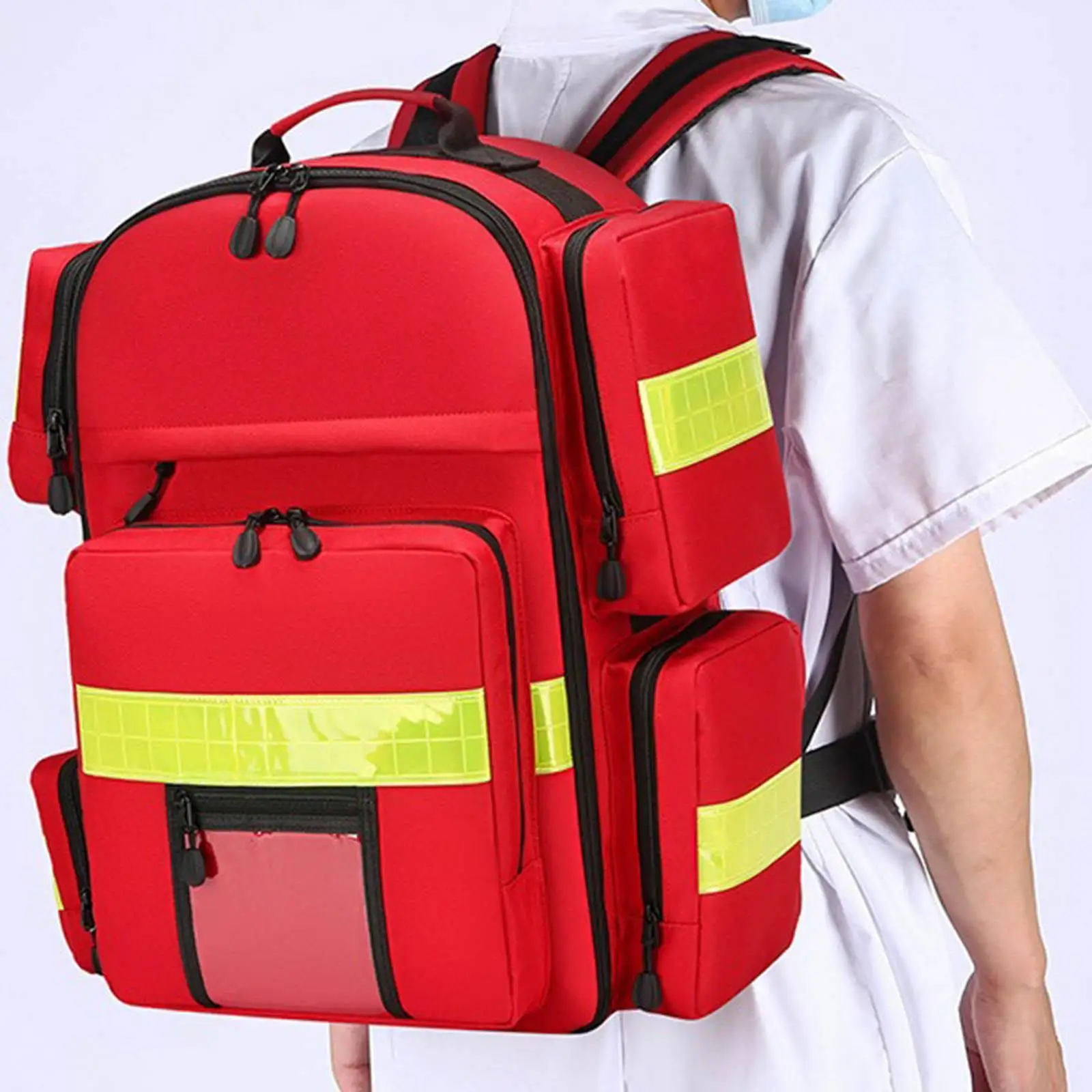 First Aid Trauma Backpack Empty for Climbing Community Center Trekking