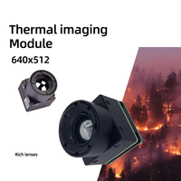 CVBS Thermal Imaging Camera Module 256x192 384x288 640x512 Infrared Sensor FPV Drone Vision Core LWIR Device Kit