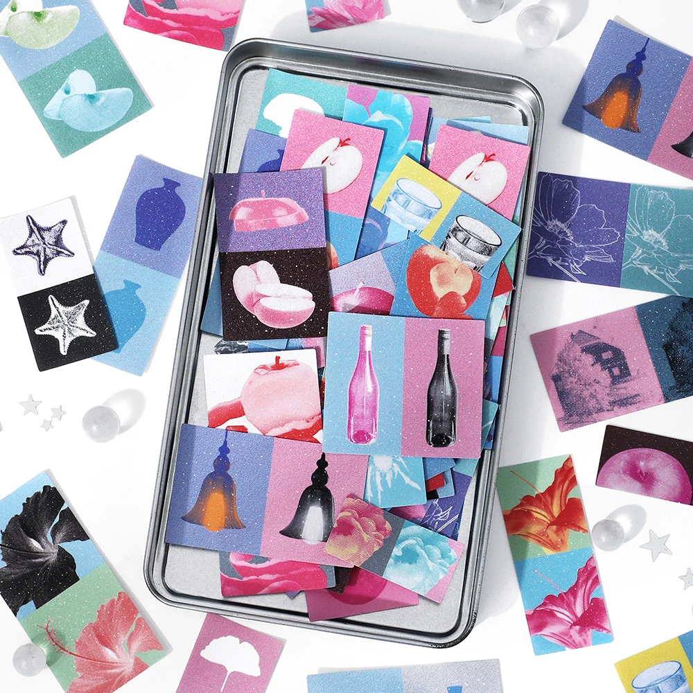 20 قطعة/الحزمة Ins اليابانية الكورية الجمالية القرطاسية ملصقات الفن الرسوم التوضيحية ملصق حزمة DIY بها بنفسك مذكرات سجل القصاصات مجلة مخطط