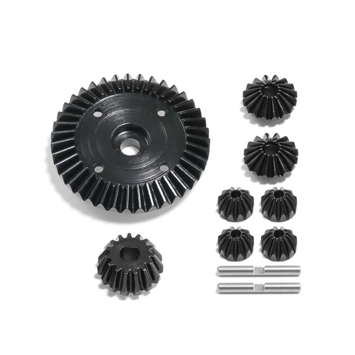 

L20A-For XV02 TT02 TT02B 1/10 RC Car Upgrade Parts Differential Teeth Shell +Ring Gear & Bevel Gear Kit