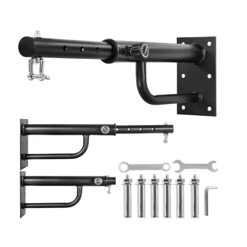 Sports Heavy-duty Steel Outlet Bracket Adjustable Wall-mounted Heavy-duty Bag Hanger Durable Boxing Bag Bracket