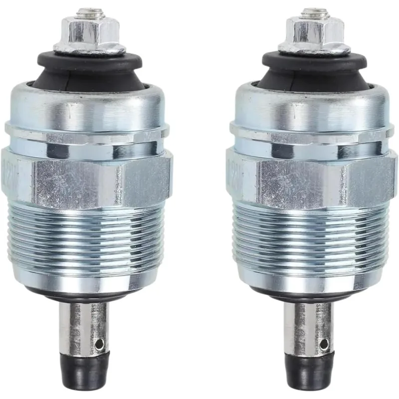 2PCS 12V Fuel Shutdown Solenoid Valve 096000-9290 Compatible For ISUZU ZEXEL Excavator