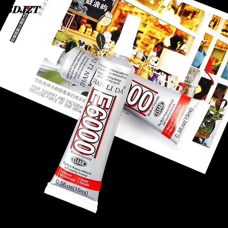15ml E6000 Glue CrystalDIY Strong Hotfix Adhesive For Jewelry Clothes Craft Tool
