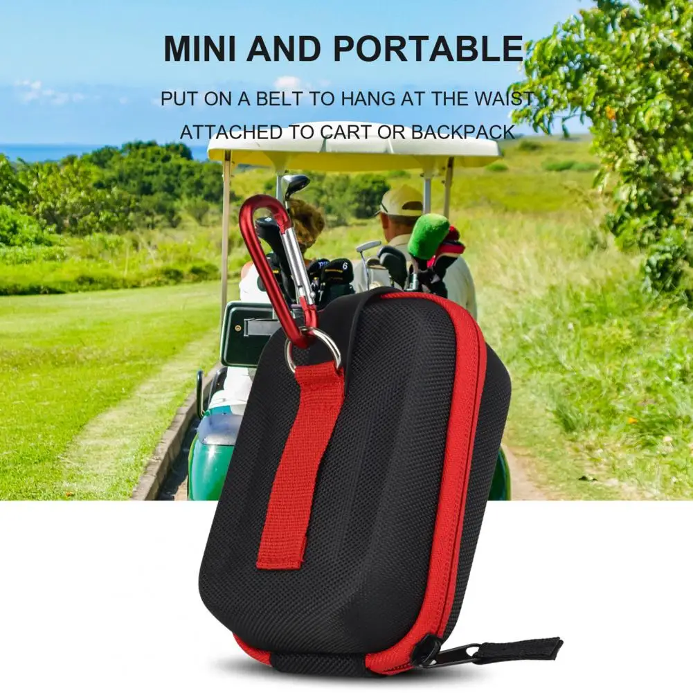 Durable Golf Equipment Pouch Protective Golf Rangefinder Case with Capacity Shockproof Design Zipper Closure for Impact for Golf