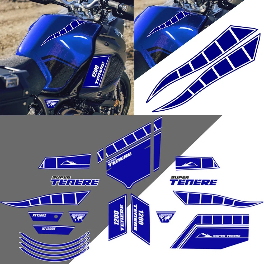 Tank Pad Stickers Wind Deflector Windshield Windscreen For YAMAHA SUPER TENERE X1200Z XT 2014 2015 2016 2017 2018 2019