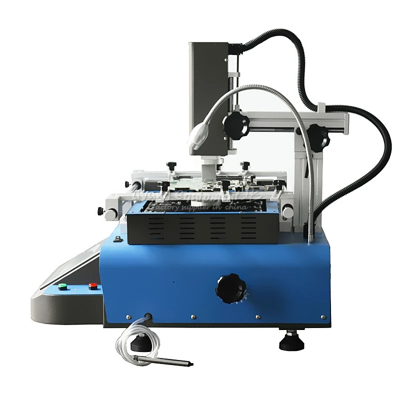 BGA Rework Station LY G580 Semi-automatic 3 Zones Hot Air for Laptops/Game Consoles 220V 4800W Repair Machine