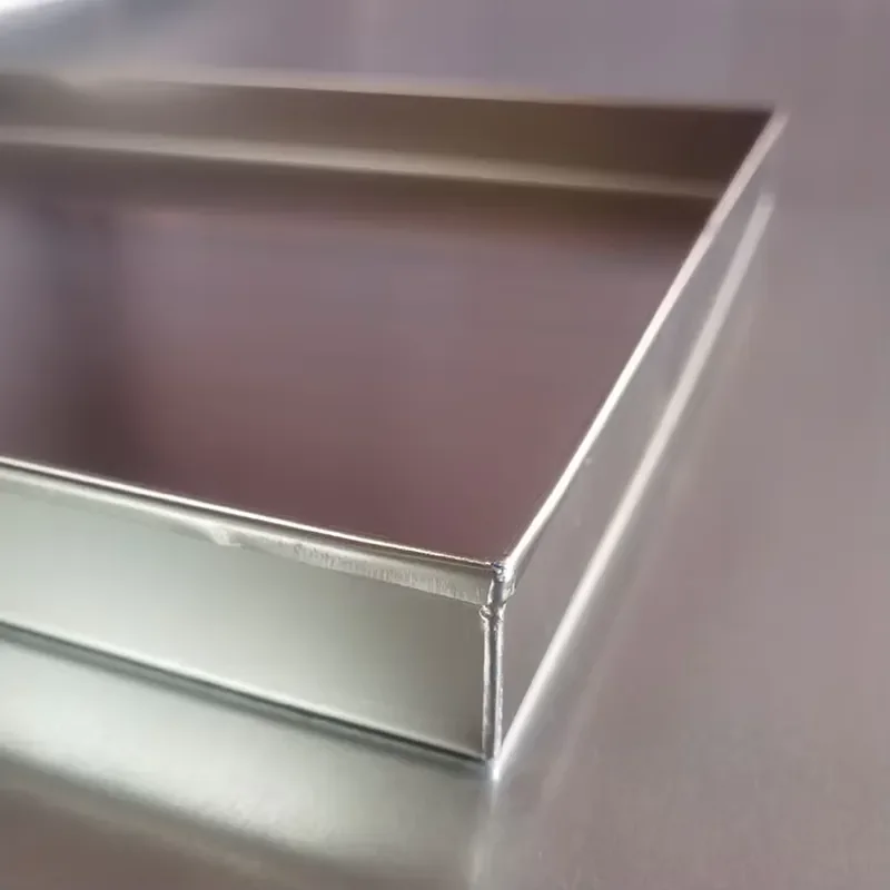 Custom Size Kitchen Stainless Steel 304 Food Baking Tray Tray with Cake Cutter