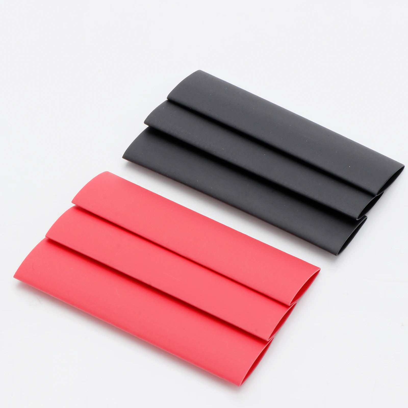 Preffair 8 Buah Set Tabung Penyusut Panas 5-10Mm-Sleeving Terisolasi Profesional untuk Kabel Interkoneksi Audio HiFi DIY