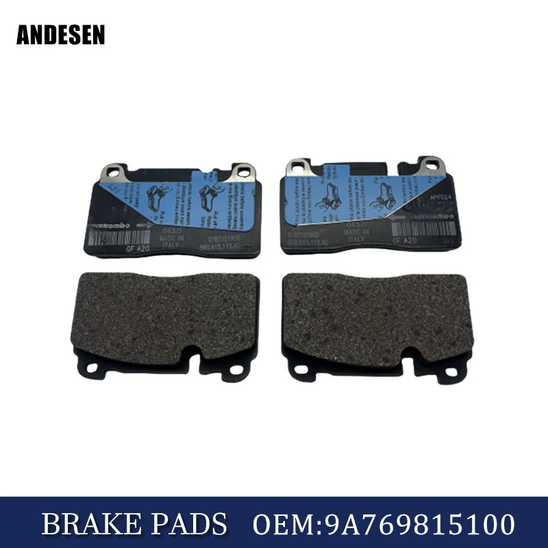 

PAC698151 9A769815100 8R069815T 8R0698151AC 8R0698151H 1 set of brake friction pads suitable for Porsche MACAN95B Audi Q5