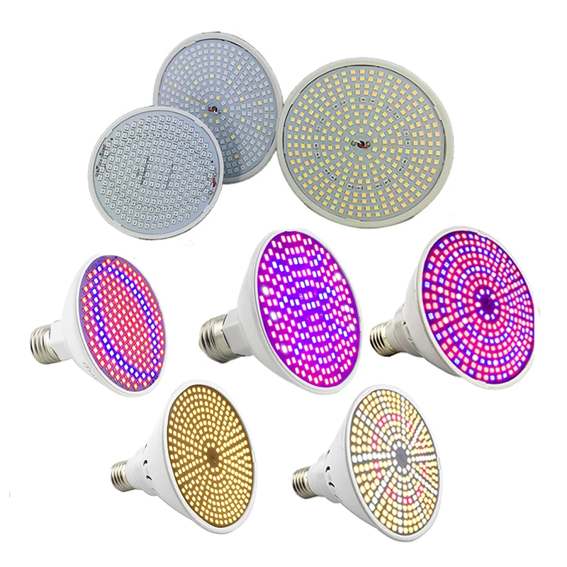 

5 types sunlight red blue 200 290 LED Full spectrum Flower Plant Grow Light Lamp Bulbs Hydro indoor Veg Greenhouse growbox n