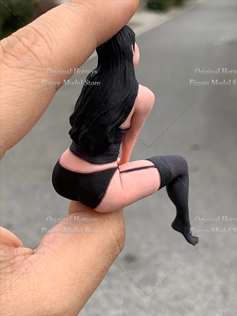 

В наличии: Коллекционная фигурка женщины-солдата в масштабе 1/16, в черной жилете, реалистичная мини-скульптура, полный комплект, около 6 см.