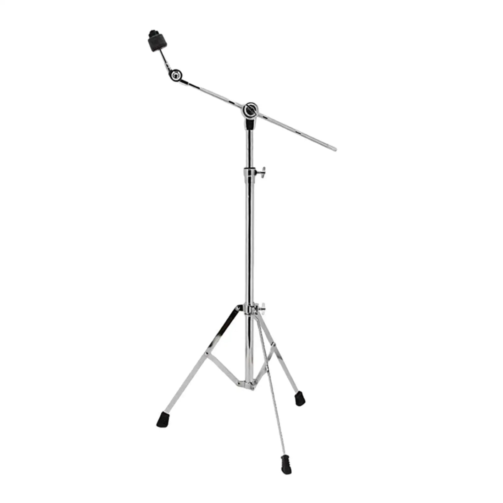 Cymbal Stand Professional Height Adjustment 60cm-120cm Triangular Stand Percussion Instrument Parts Holder Jazz Drum Stand