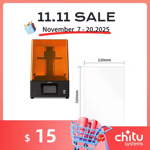 10.1inch FEP Film For Phrozen Sonic Mighty 8K Photon M5 Saturn 3/3 ultra/4/4 ultra 320*220mm 8K LCD 3D Printer Accessories