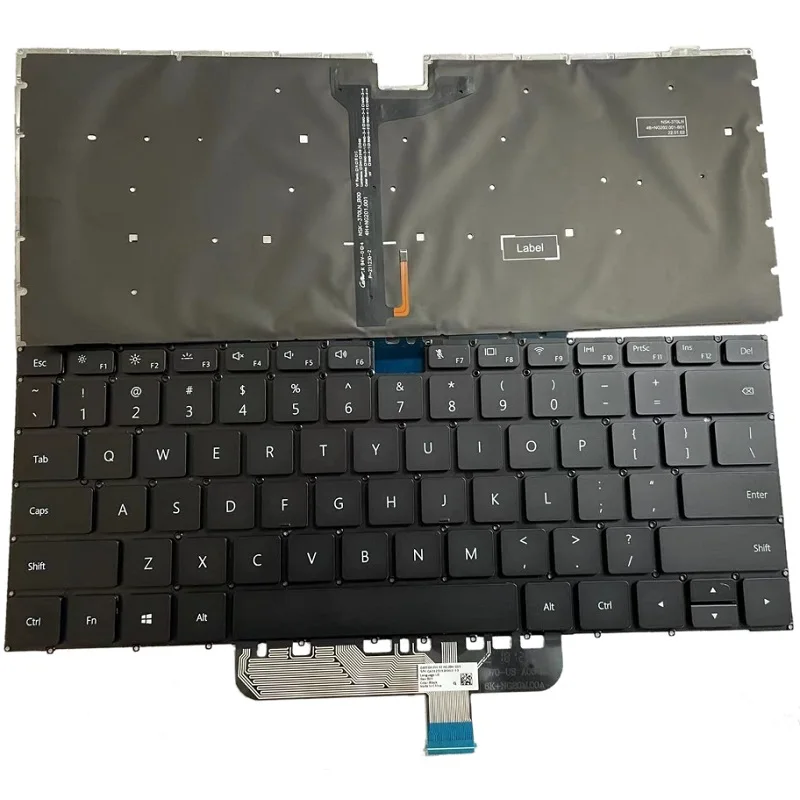 New For Huawei MateBook D 14 NbB-WAH9 WAH9P NbB-WAE9P Nbl-WAQ9R Laptop Keyboard US Backlit Light