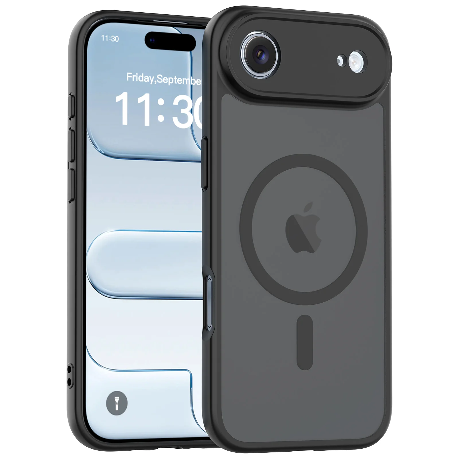 Kameraschutz-Matte-Hülle für Magsafe iPhone Air 17 Pro Max 16 Plus 15 14 13 12 11 iPhoneair Mag Safe stoßfeste Handyhülle