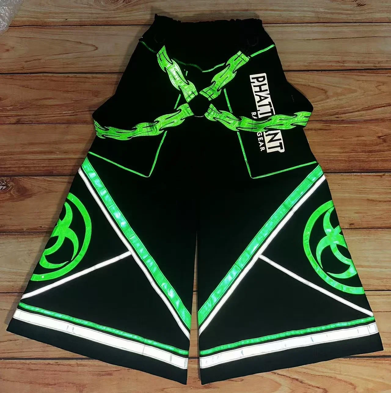 PHATTPANT فات السراويل الهذيان والعتاد عاكس الرقص ملبورن شفل Biohazard C101