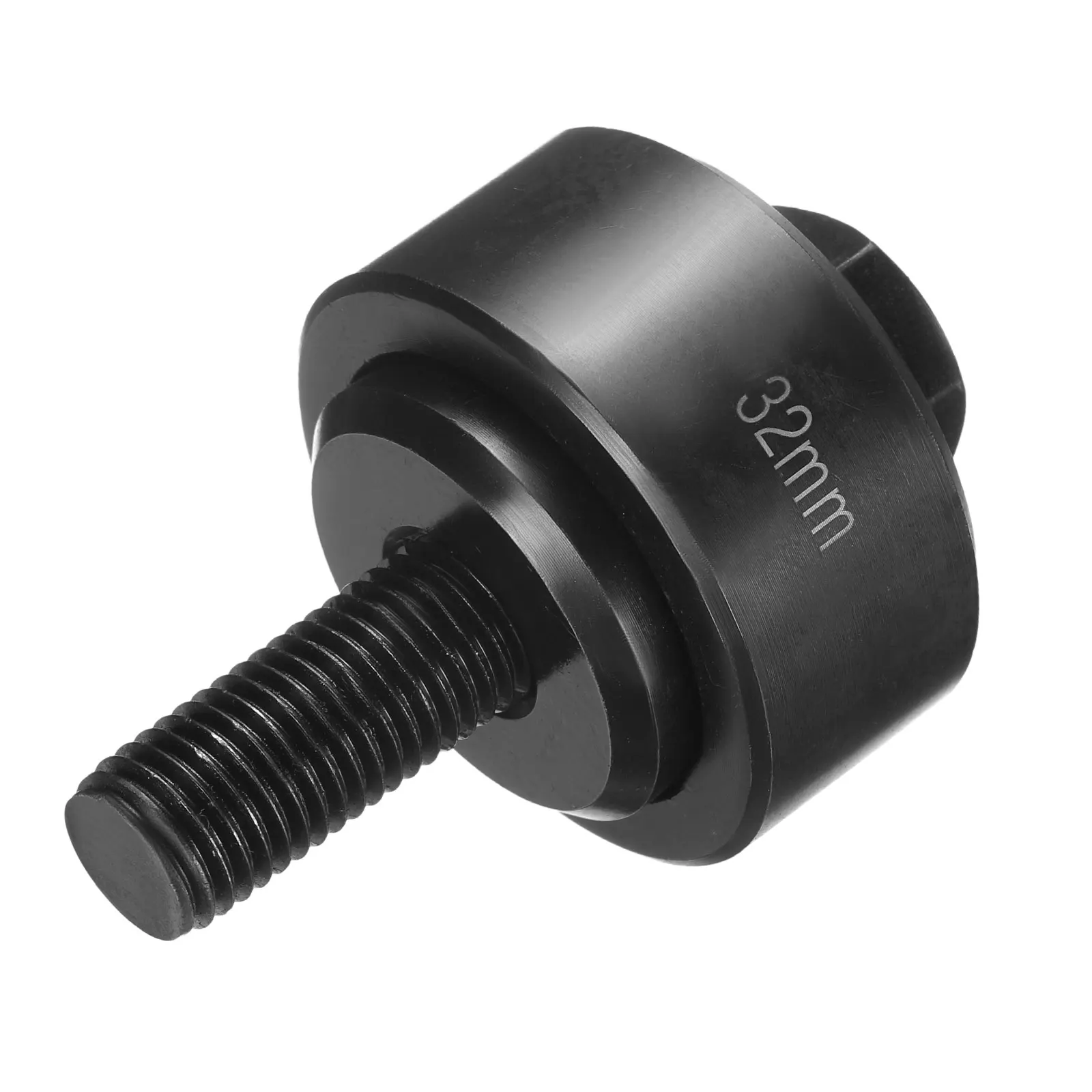 10-35mm Sheet Metal Punch Hole Punch Bearing Steel Precise Cutting Manual Knockout Kit w External Hex Shank for Metal Plate Sink