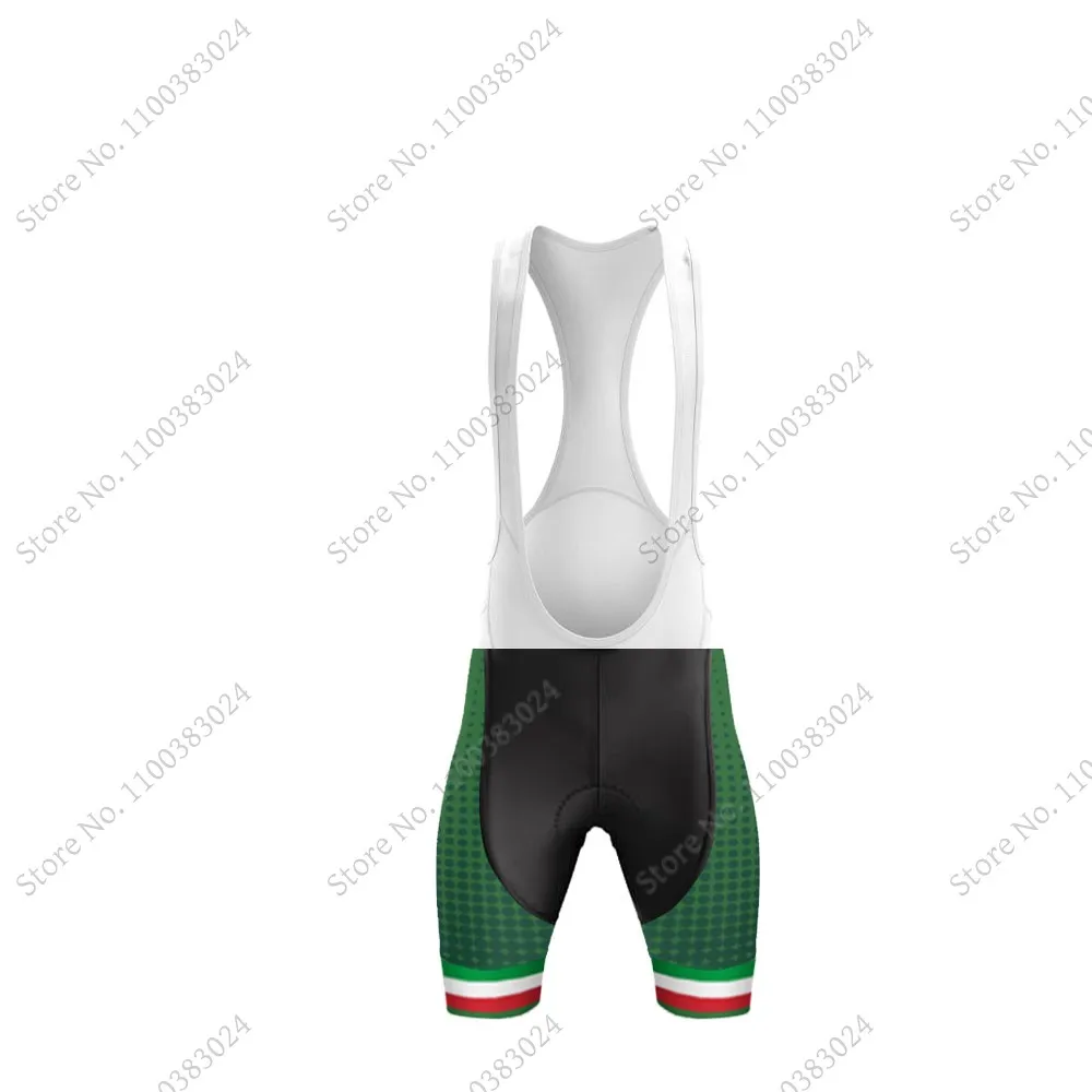 Cycling Jersey 2024 Italy Set Summer Italian Nation Bicycle Clothing Road Bike Shirts Suit Bicycle Bib Shorts MTB Ropa Maillot