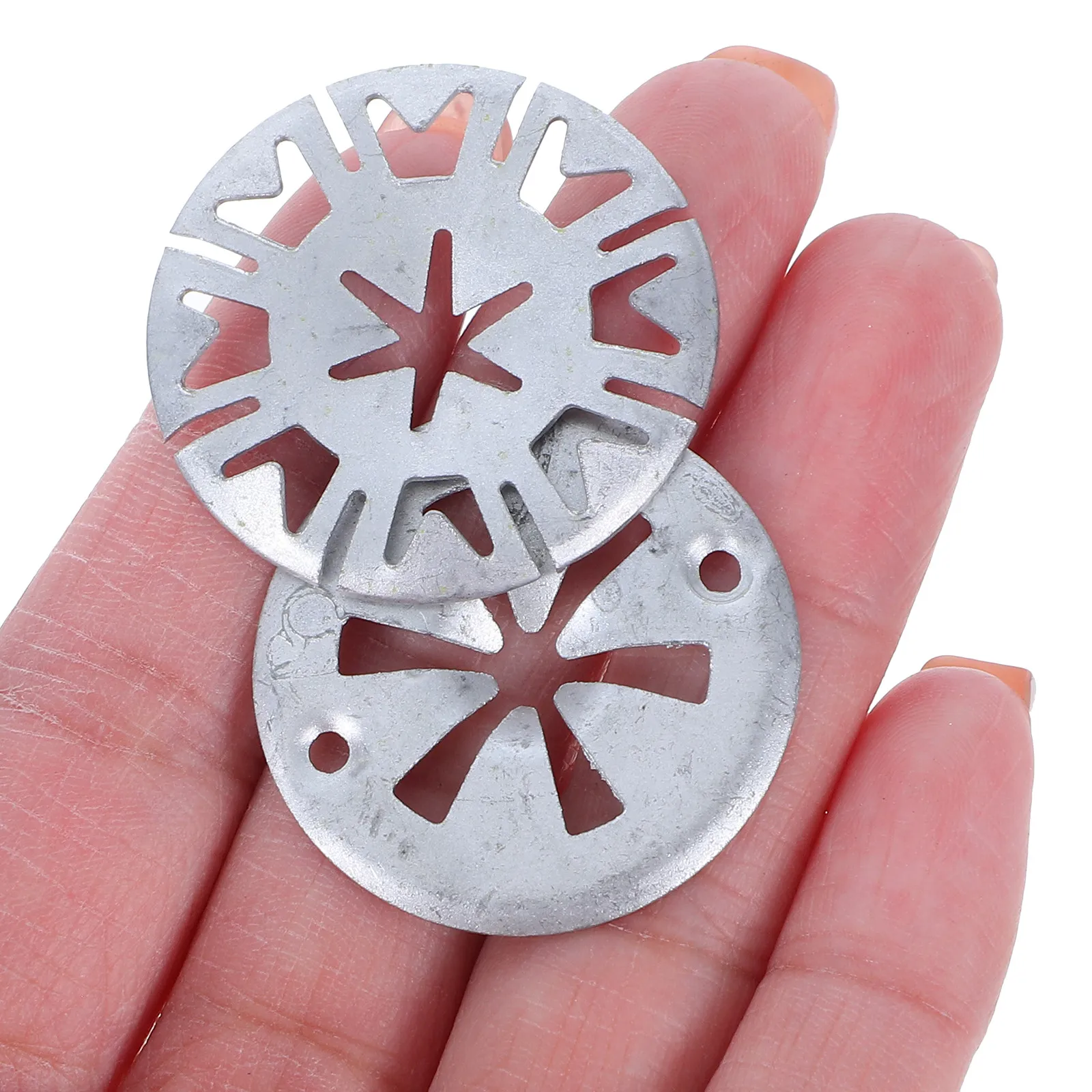 50Pcs Secure Fit Car Clip Plates Washers Metal Retainers for Automotive Trim Panels Heat Shield Protection Engine Bay Mounting