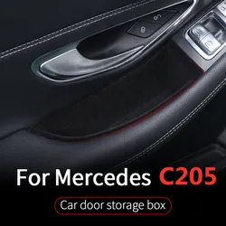 Car Front Door Handrail Sort Out Storage Box Auto Interior Accessories For Mercedes Benz C205 AMG C43 C63 C300 Coupe