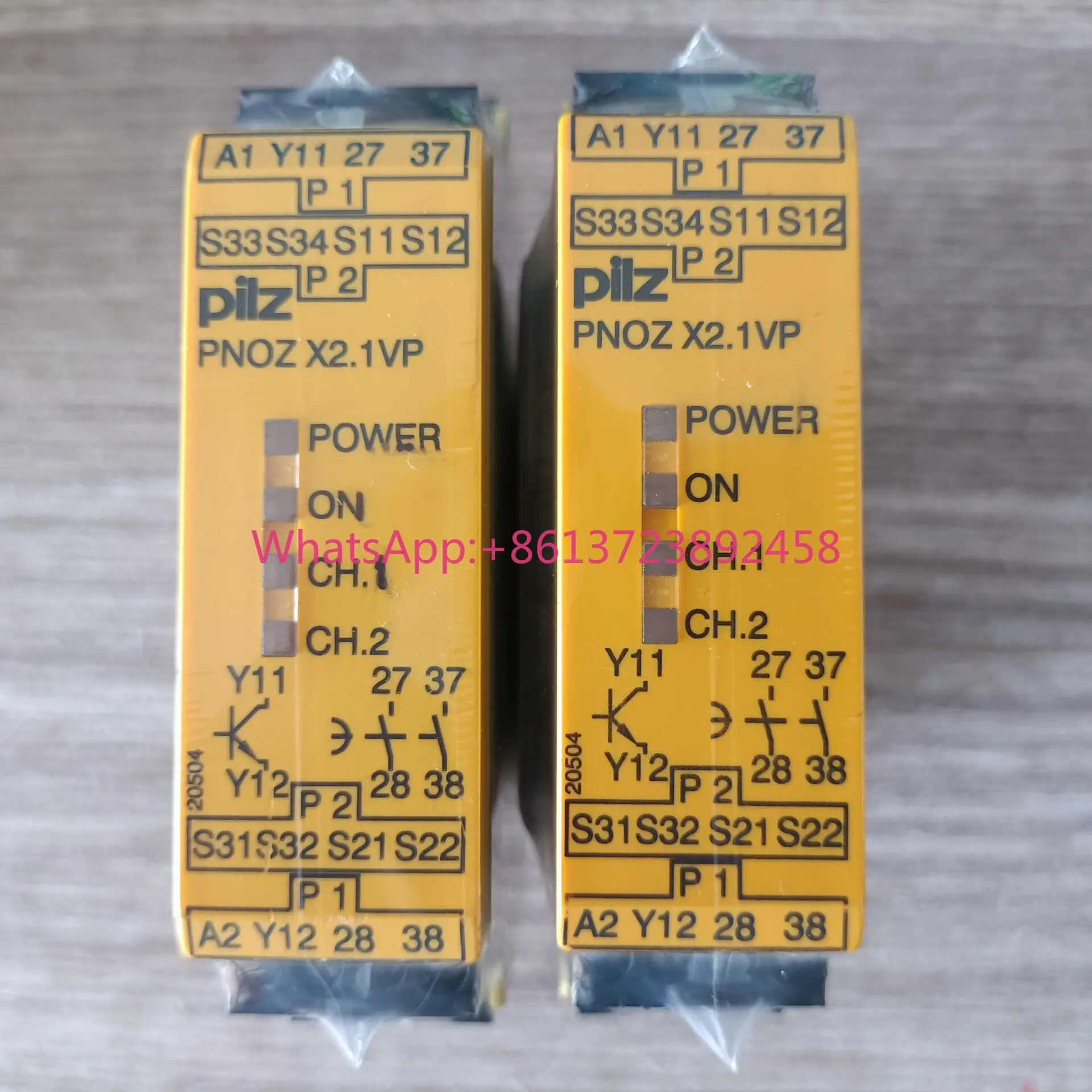 German original PILZ PNOZ X2.1VP safety relay models 777600, 787600 in Stock
