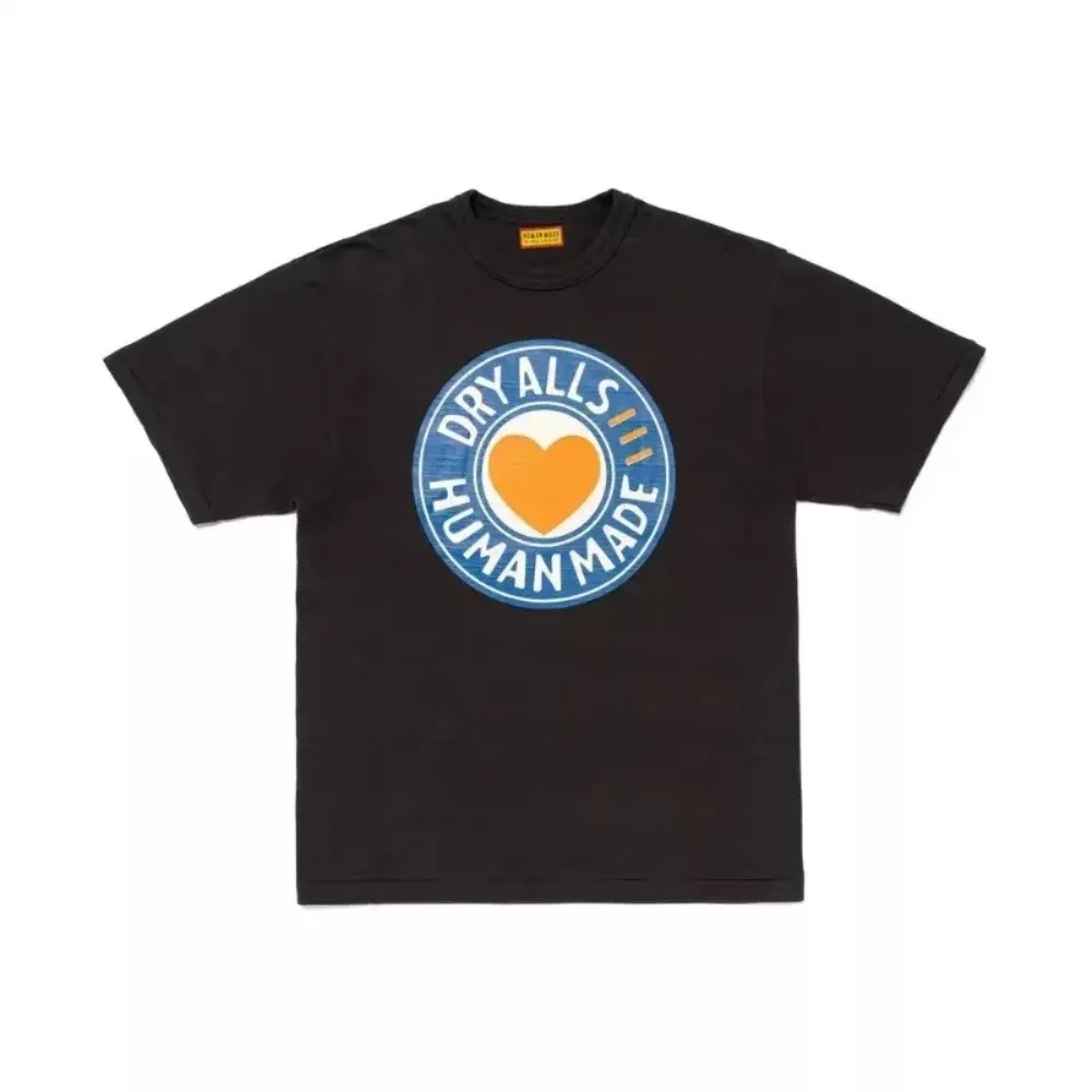 HUMAN MADE Japanese Bamboo Cotton Summer Short Sleeved T-shirt Polar Bear Duck Love Cute Print