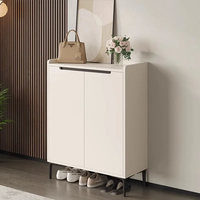 

Organizer Storage Shoe Cabinet Mobile Cupboard Display Show Designer Shoe Shelf Slippers Vertical Muebles Shoemakers Furniture
