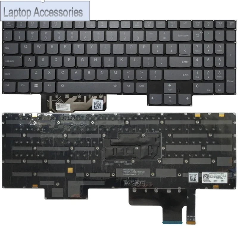 New US Keyboard For Legion 7 16ITHg6 16ACHg6 S7-16ARHA7 82K6 S7-16IAH7 With RGB Backlight