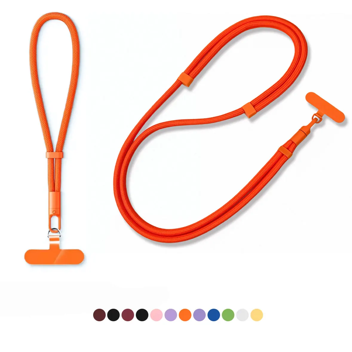 

High End Official Metal Woven Strap for Orginal Iphone 17 Pro Max 17 Air Phone Multi-functional Crossbody Lanyard Anti-loss