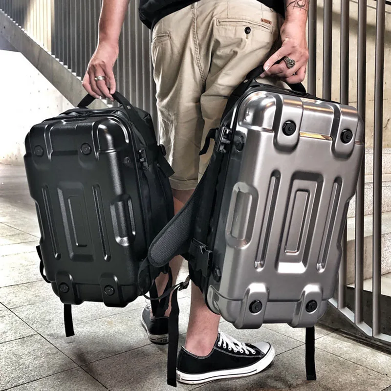 Mochila de an Capacidad para Motocictas, Bolsa para Casco, Moderna Bolsa de Viaje y Fitn, Bolsa de Doble Asa para Com...