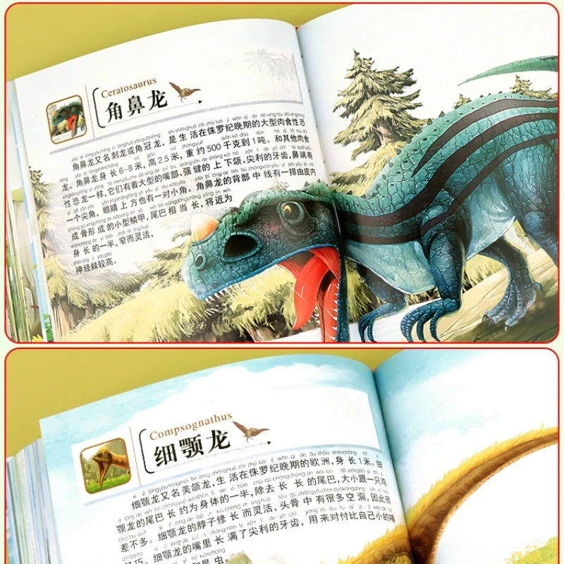 Kids Dinosaur Revealing Encyclopedia with Pinyin, Elementary Children Science Picture Books view 4