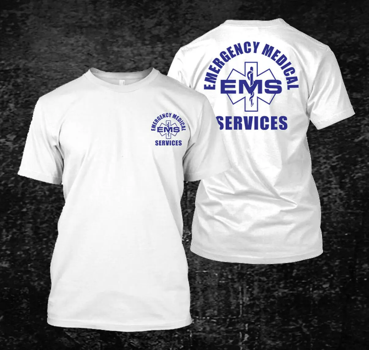 EMS Star of Life Paramedic T-Shirt. Summer Cotton Short Sleeve O-Neck Mens T Shirt New S-3XL