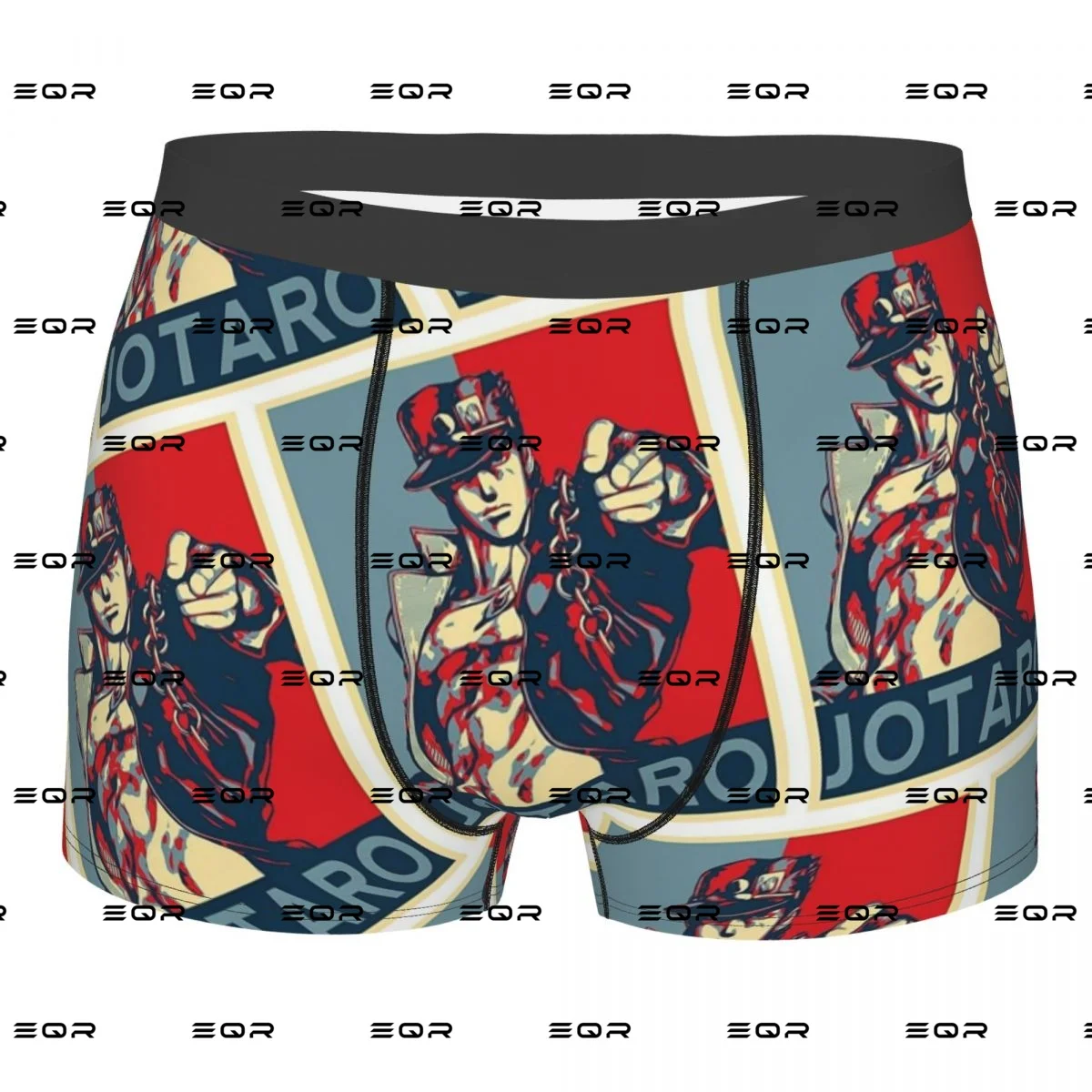 Jojo Bizarre Adventure Men's Boxer Briefs,Highly Breathable Underwear,Top Quality 3D Print Shorts Birthday Gifts