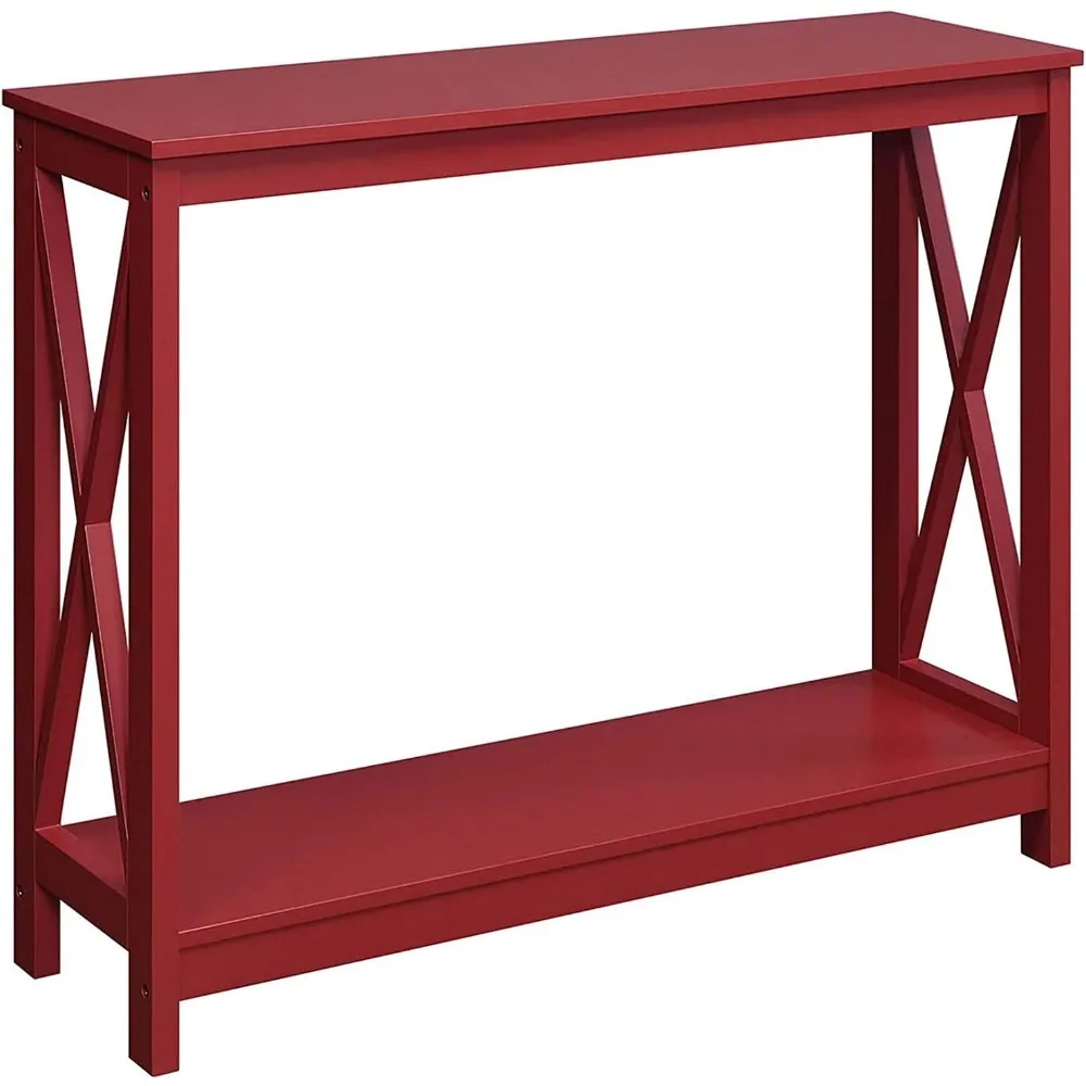 

Oxford Console Table 39.5" - Sofa Table with Storage Shelf, Transitional Entryway Hall Table for Living Room and Bedroom