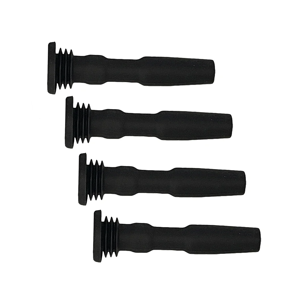 OYOTE 4PCS 04E905199A 04E905199G 04E905199H Ignition Coil Rubber Boots For 2015 2016 2017 2018 2020 VW Golf CC Audi A3 Skoda