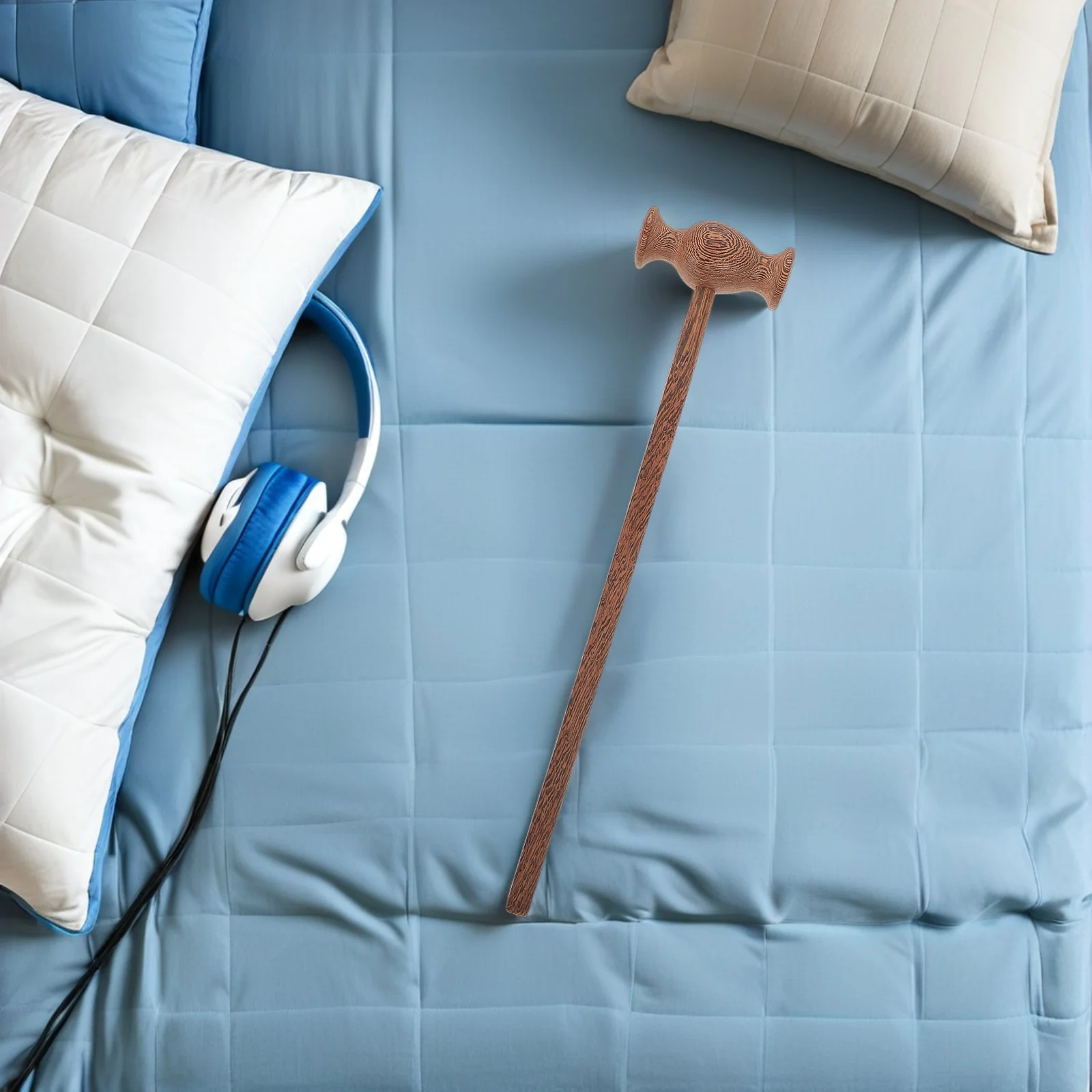 

2Pcs Chicken Wing Wood Massage Hammer: Hand-Polished Manual Therapy Tool for Back Neck Shoulder Foot Relaxation Portable Whole