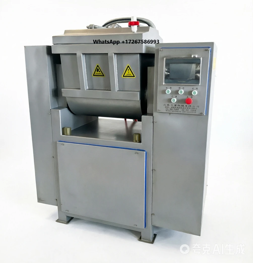 Industrial 50KG 100KG Stainless Steel Vacuum Non-vacuum Optional Dough Mixer Machine for Trotilla Pastry Ramen Pizza Processing