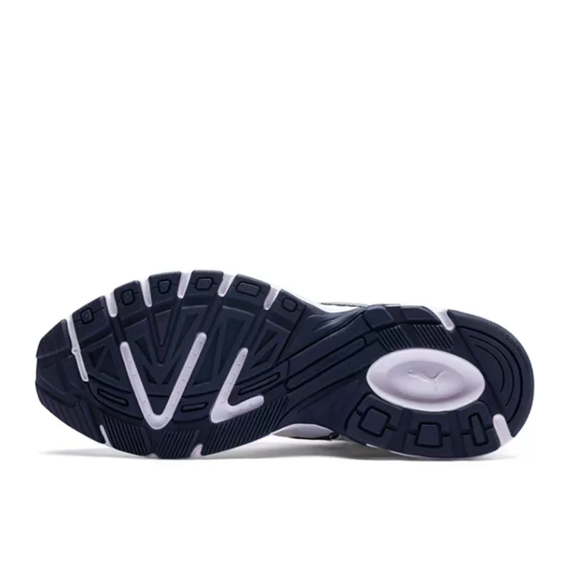 PUMA Axis Casual, Everyday, Non-Slip, Durable, Breathable, Low-Top, Cushioned Running Shoes (Unisex) Black and White 368465-04