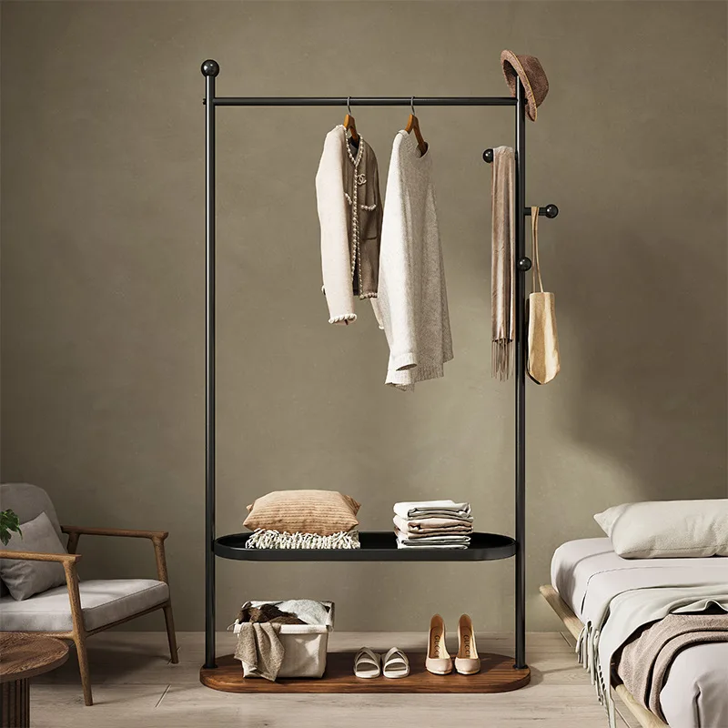 

Hanger floor bedroom light luxury high-end 2023 new hanger clothes rack home indoor coat rack