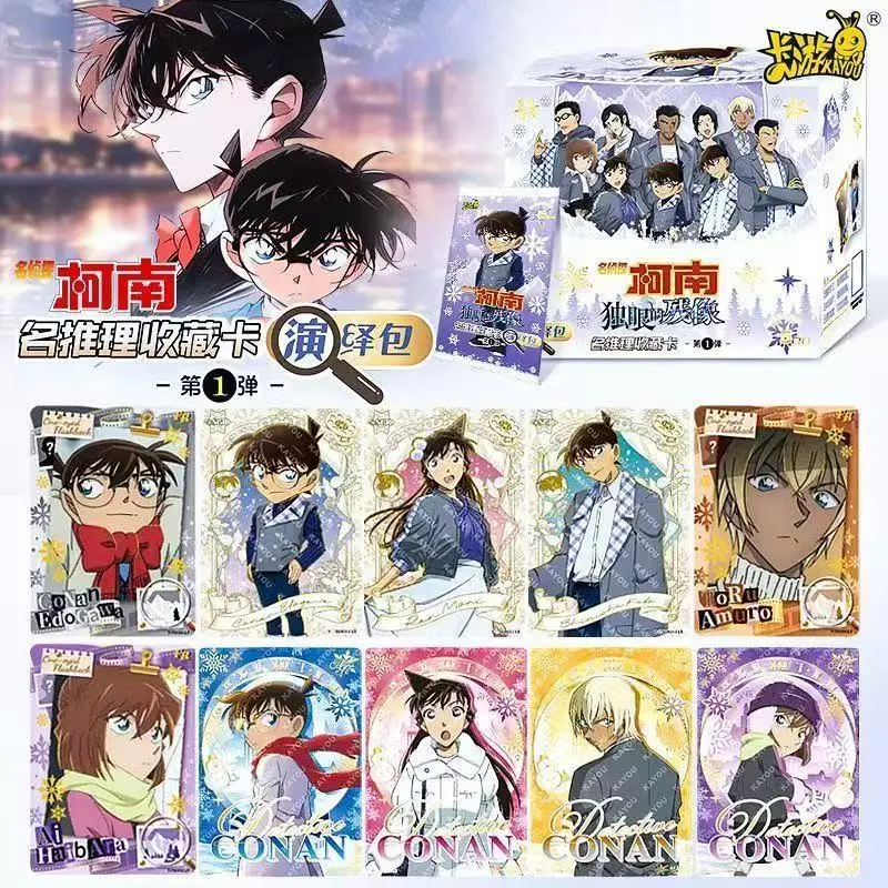 Знаменитая карта Kayou Detective Conan, редкая многоцветная карта Mouri Ran с горячим тиснением, карта Ptr, коллекционное издание, детские игрушки, подарки