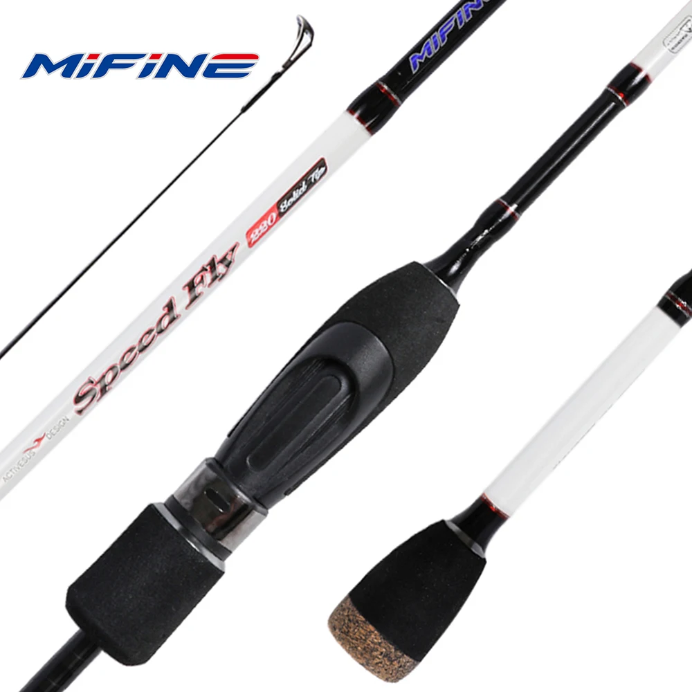 MIFINE SPEEDFLY SPIN Fishing Rod 1.98M 2.1M 2.2M 24T Ultralight Carbon Lure Weight 0.5-10g UL L ML Spinning 2 Section Trout Rod