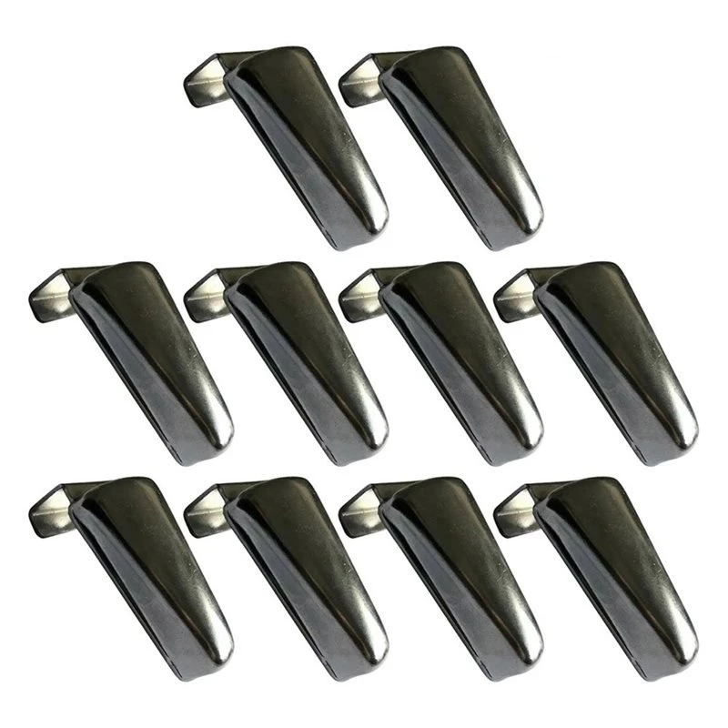 LALA 10Pcs/Set New Wear-Resistant Bass Drum Claw Hook Sturdy Percussion Drum Mount Hook Metal Bass Drum Parts Hardware Repair