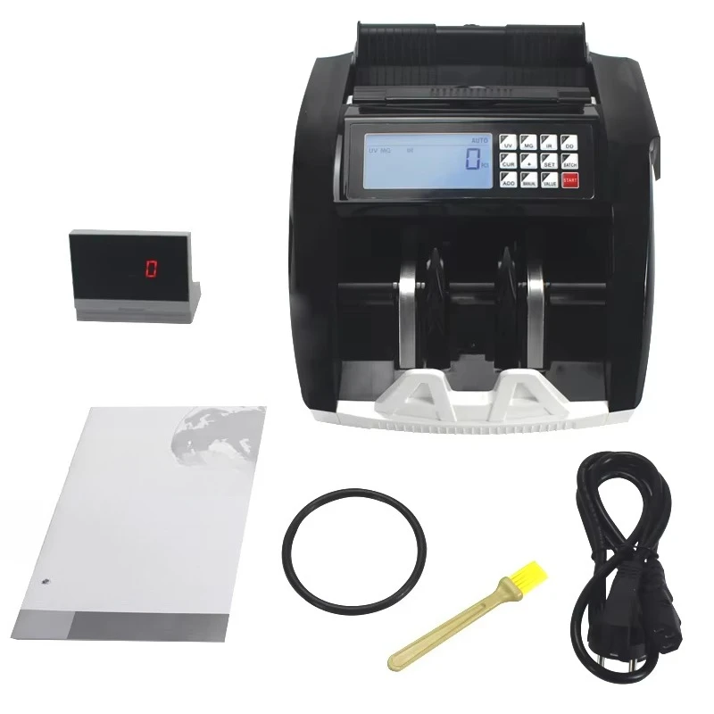 1MG/3MG 5800D2 Billet Counter Newest Money Counter Fake Notes Detector IQD Contadora De Billetes Cash Counting Machine