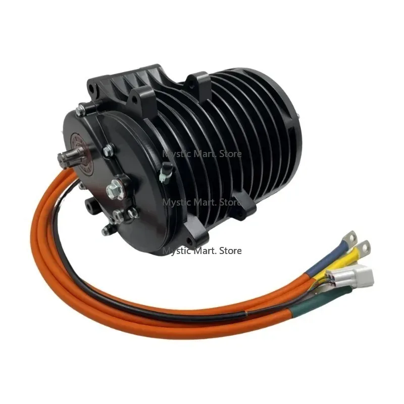 

QSMOTOR J138A 70H V3 3000W PMSM Mid-Drive Motor With Internal Gears For Electric Motorcycle Moped Dirt Bike