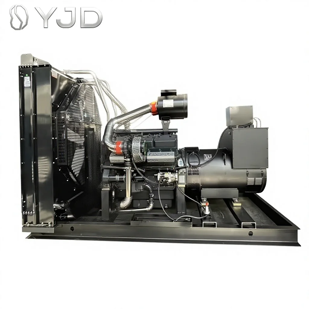 High Speed Diesel Shang-Chai SDEC Engine 700KW 840KVA Open Frame Diesel Generator Set with Auto Start ATS 1800 RPM