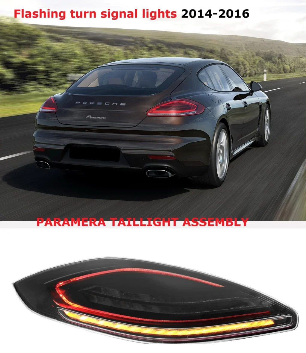 Für Porsche Panamera 970.2 Rücklicht 2014-2016 Upgrade Modifizierte Neue DRL Dynamische Blinker LED Rücklicht Auto Zubehör