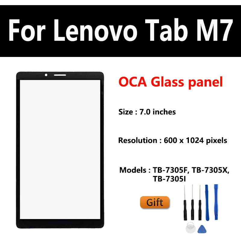 Lenovo Tab M7第2世代用の高品質LCDディスプレイ,デジタイザーマウント