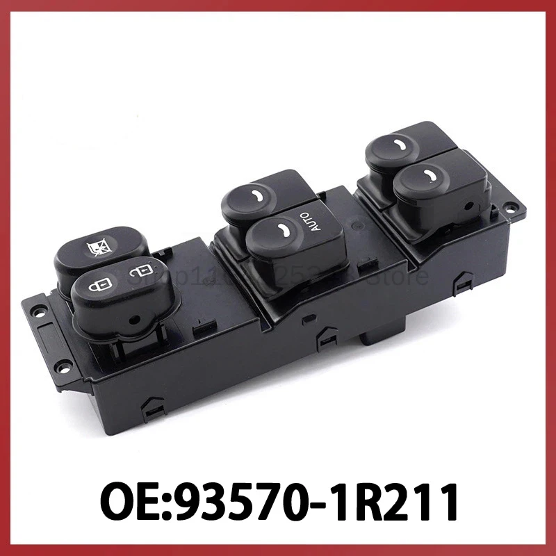

93570-1R211 для Hyundai Accent: Переключатель стеклоподъемника, кнопка управления электрическим стеклоподъемником