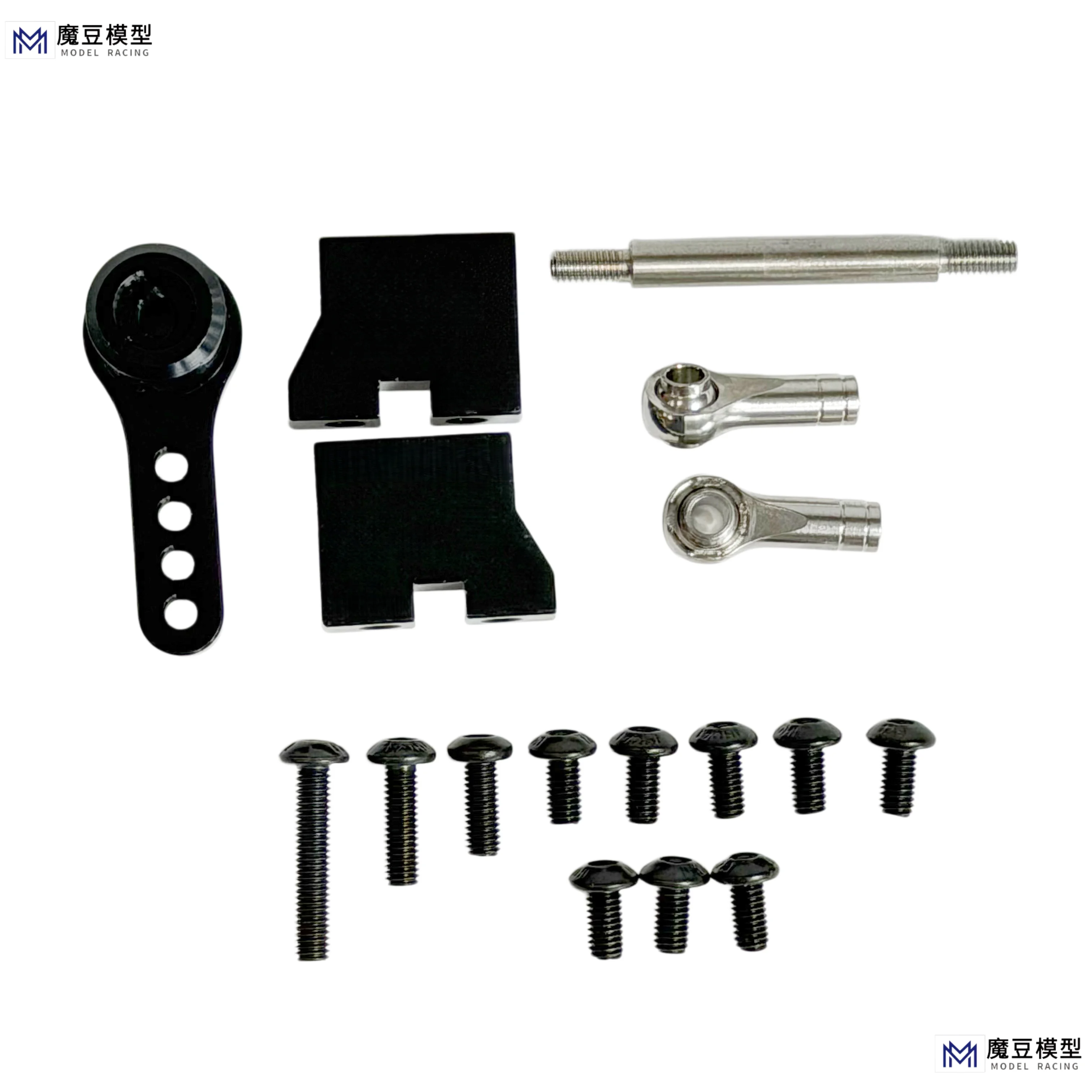 MODO Model For 1/14 Tamiya Quiet Point Universal Steering Rod Steering Linkage DIY Modified Car Model Magic Bean Rc Accessories